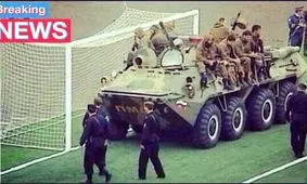 نمایی متفاوت از خط دفاعی تیم ملی فوتبال ایران!