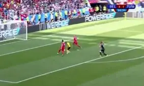 گل چهارم بلژیک به تونس