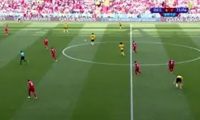 گل پنجم بلژیک به تونس