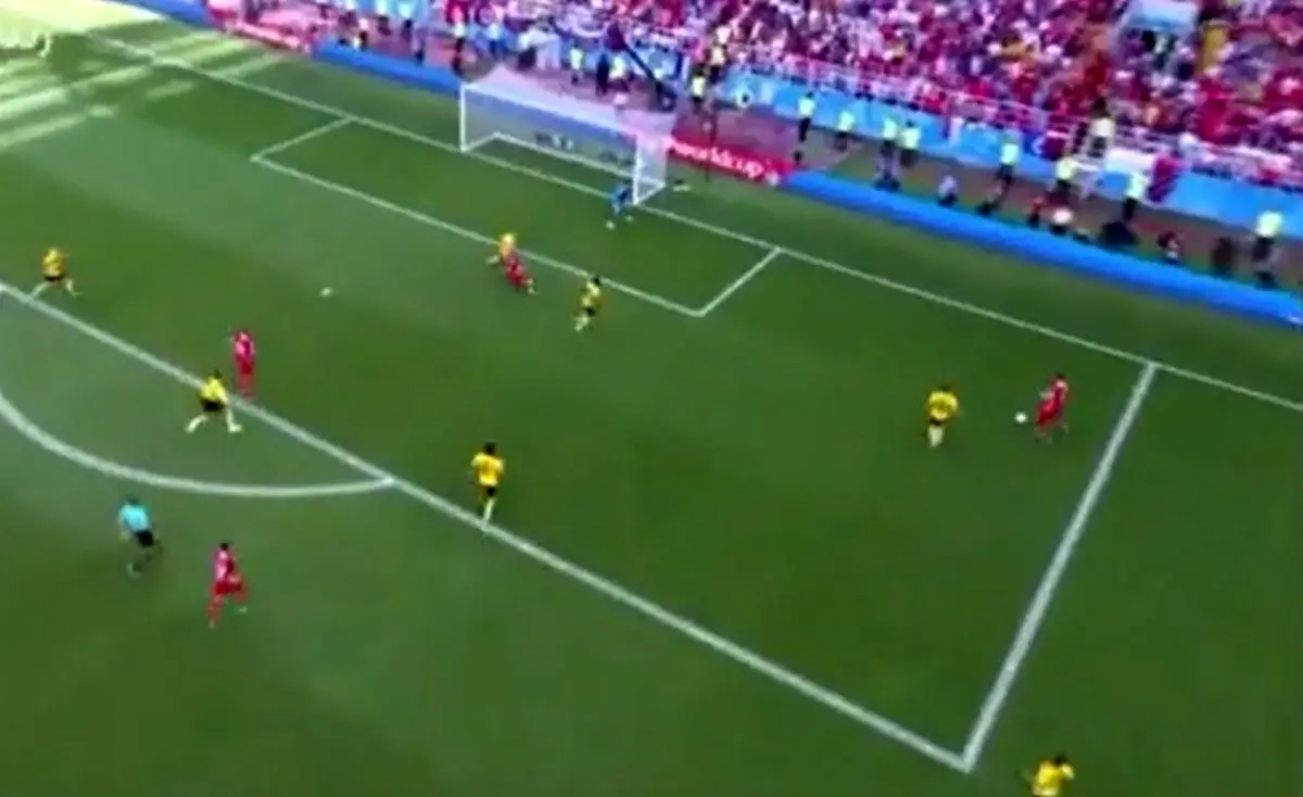 گل دوم تونس به بلژیک