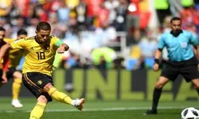 ادن هازارد بهترین بازیکن دیدار بلژیک و تونس شد