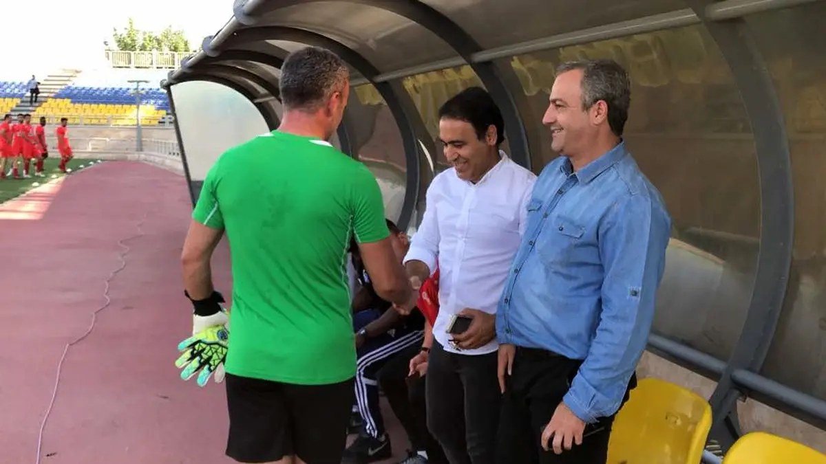 حضور مهدی مهدوی کیا در تمرین پرسپولیس و دیدار با برانکو