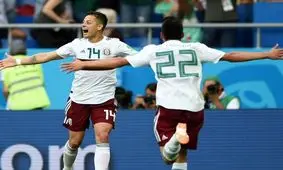 مکزیک، کره‌جنوبی را در حسرت امتیاز گذاشت و به صعود نزدیک شد