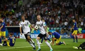 رویس بهترین بازیکن دیدار آلمان و سوئد شد