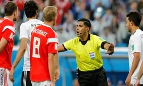 شکایت مصر از داور بازی مصر و روسیه