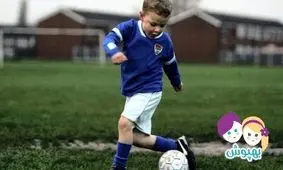 تشویق دیدنی فوتبالیست کوچولو