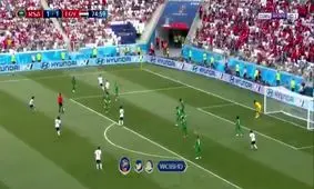 شاهکار داور کلمبیایی بازی مصر و عربستان