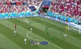 شاهکار داور کلمبیایی بازی مصر و عربستان