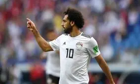 صلاح بهترین بازیکن دیدار مصر و عربستان شد