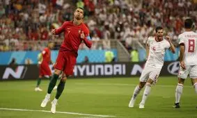 نمرات بازیکنان ایران و پرتغال پس از پایان نیمه اول
