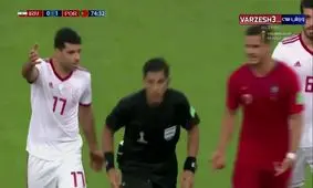 صحنه مشکوک به پنالتی برای ایران