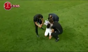 اشکهای بازیکنان ایران و دلداری بازیکنان پرتغال