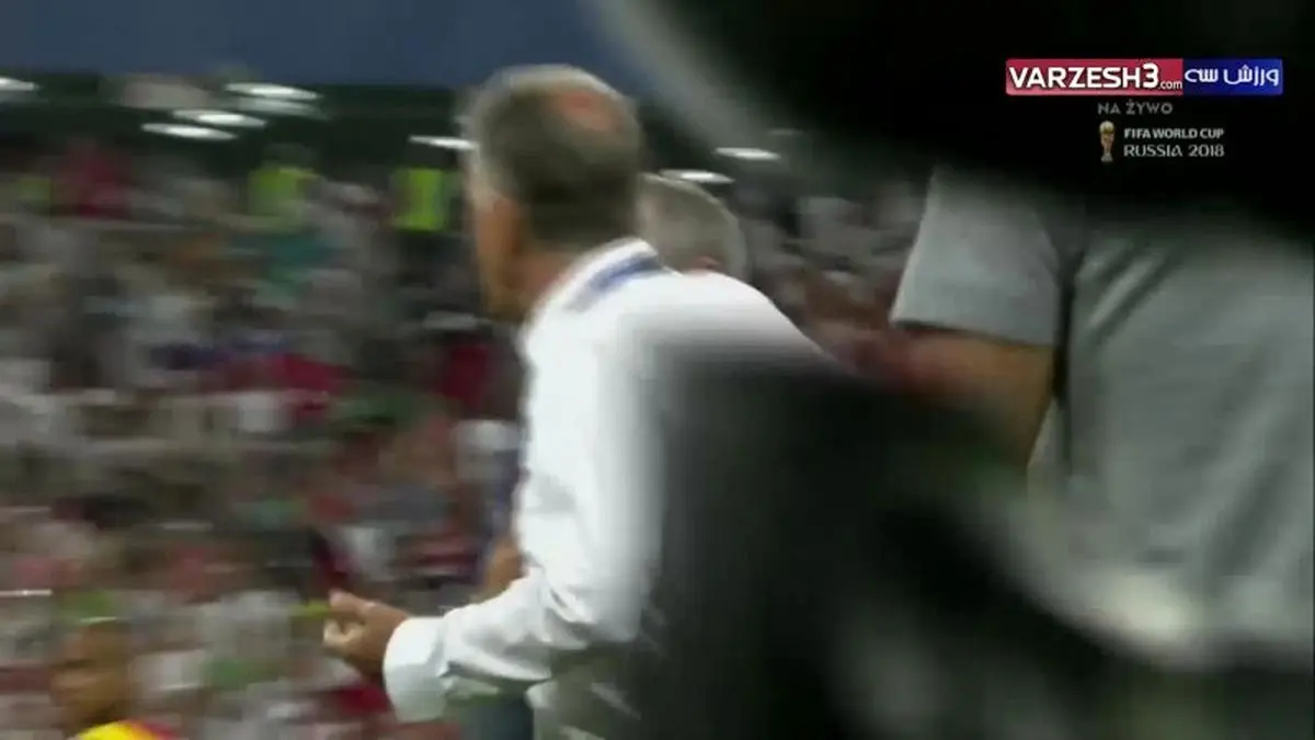 حذف ایران و اندوه بازیکنان پس از تساوی مقابل پرتغال