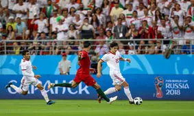 نمرات بازیکنان ایران و پرتغال پس از پایان بازی ایران - پرتغال