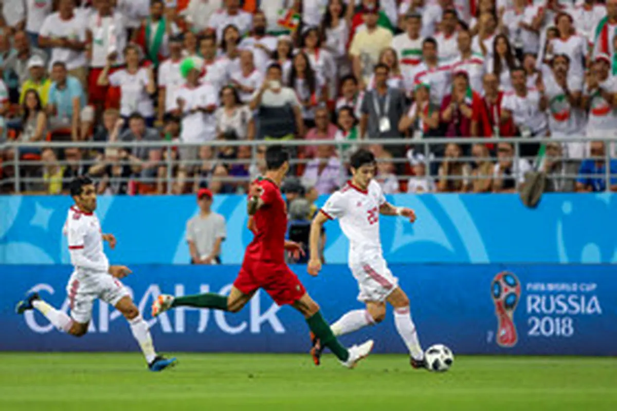 نمرات بازیکنان ایران و پرتغال پس از پایان بازی ایران - پرتغال