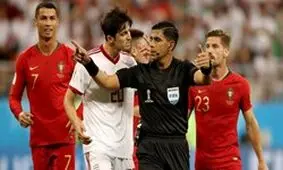 بازتاب تساوی ایران مقابل پرتغال در AFC/ایران با سر بالا جام را ترک کرد