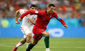 مظفری: پنالتی پرتغال درست نبود + عکس