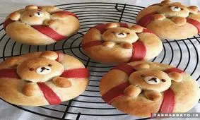 خلاقیت مادر ژاپنی در پخت نان!