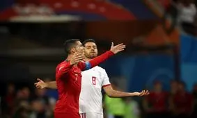 رونالدو ضعیفترین بازیکن دیدار پرتغال مقابل ایران