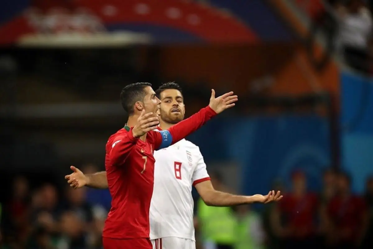 رونالدو ضعیفترین بازیکن دیدار پرتغال مقابل ایران