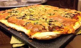 طرزتهیه کالزونه همبرگر