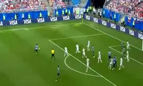 گل دوم اروگوئه به روسیه