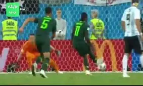 گل اول نیجریه به آرژانتین