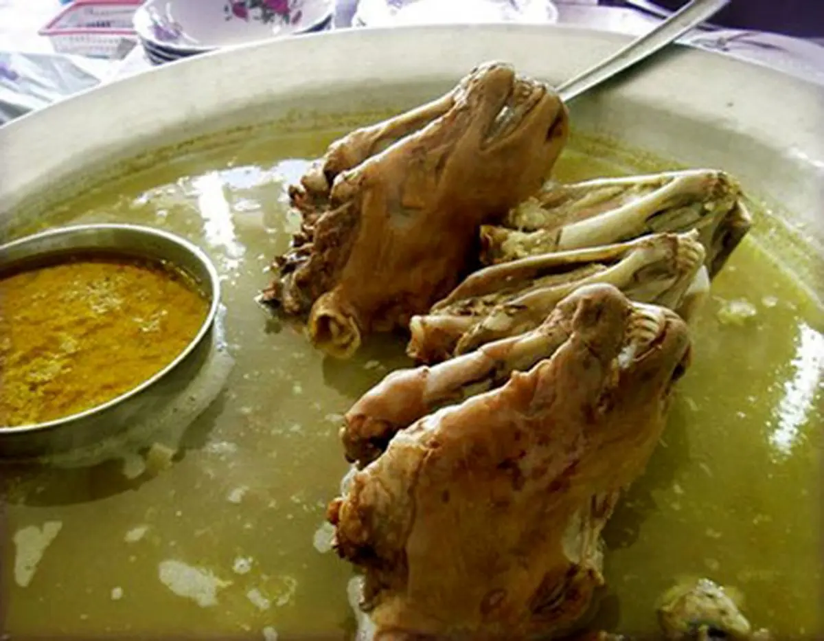 روش تمیز کردن کله پاچه در خانه