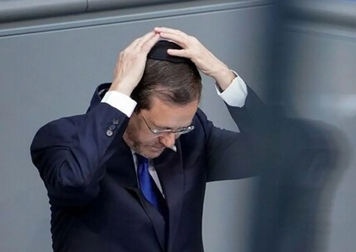 فرار رئیس رژیم صهیونیستی به پناهگاه 