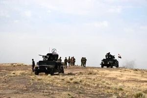 نیروهای حشد شعبی عراق در نوار مرزی مشترک با سوریه مستقر شدند

