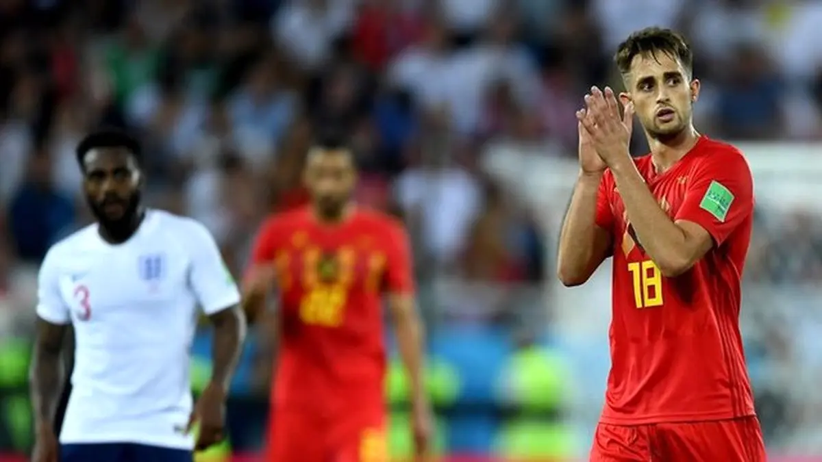 یانوزای بهترین بازیکن دیدار بلژیک انگلیس شد