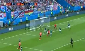 گل اول کره جنوبی به آلمان