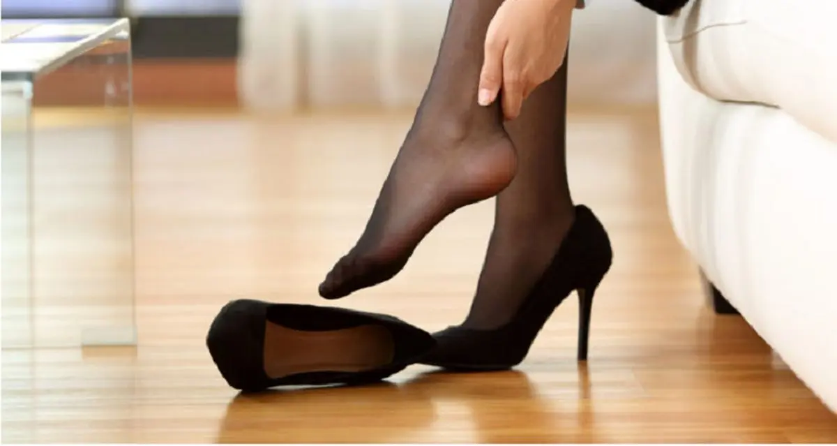 عوارض کفش های پاشنه بلند چیست؟