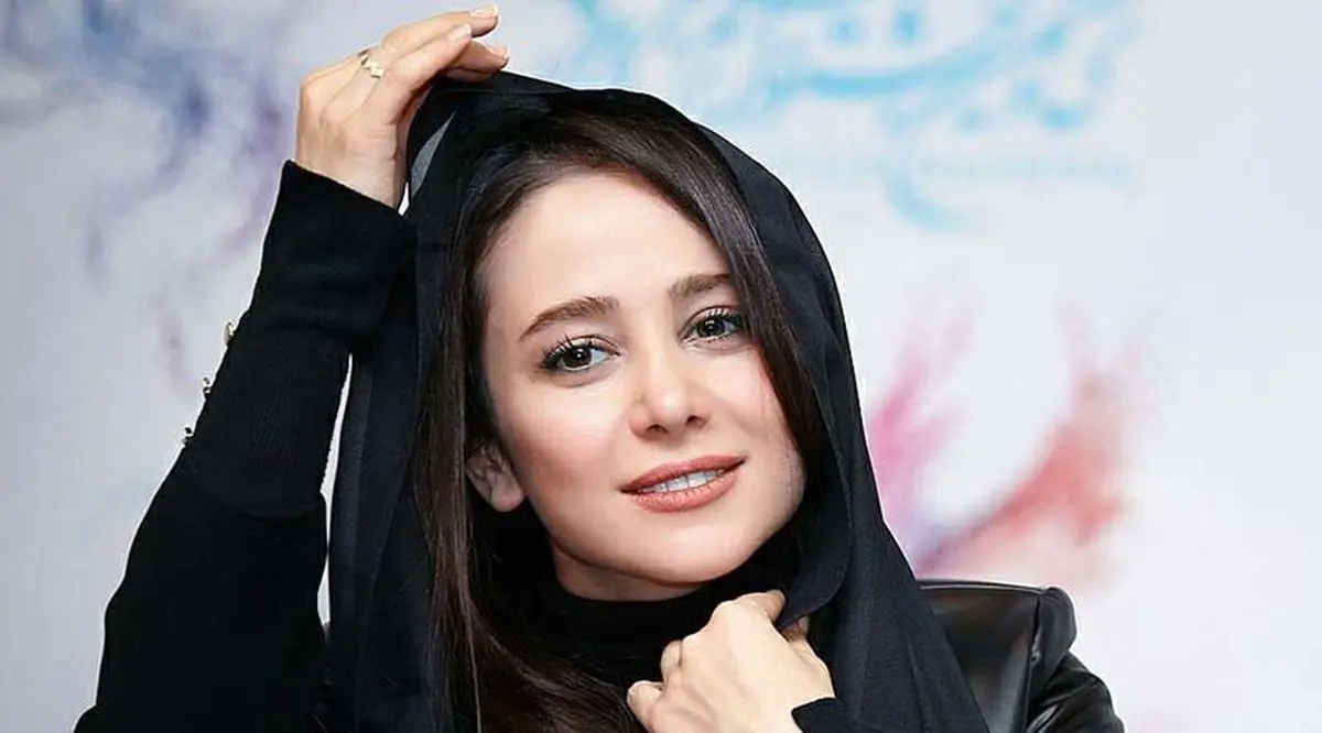 شوخی سام درخشانی با قدِ الناز حبیبی! + عکس