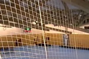 ریزش سقف ورزشگاه سرپوشیده در جمهوری چک هنگام برگزاری بازی