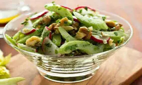 طرز تهیه سالاد کرفس
