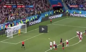 فیلم/ مهار پنالتی لوکا مودریچ توسط اشمایکل