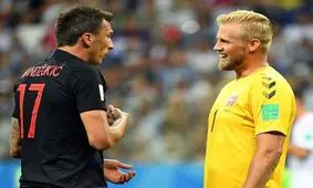 اشمایکل بهترین بازیکن دیدار کرواسی و دانمارک شد