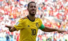 هازارد: حذف تیم های رونالدو و مسی به نفع ما است