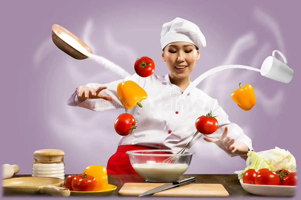 آشنایی با خطاهای رایج آشپزی