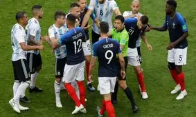 فغانی: قضاوت فینال جام جهانی ۲۰۱۸ دیگر برایم اهمیتی ندارد/ بازیکن آرژانتین آب پاشید، من هم به شوخی جوابش را دادم