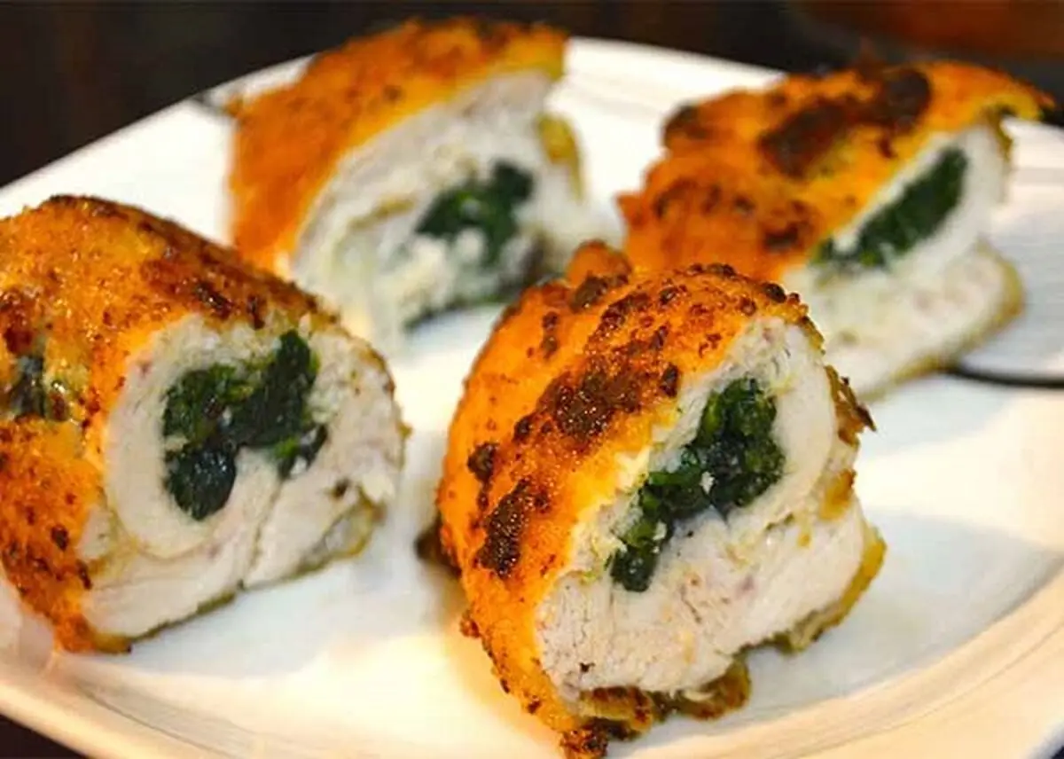 طرز تهیه رولت مرغ