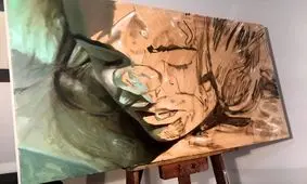 عکس هایی از نقاشی باورنکردنی از زنان زیر آب