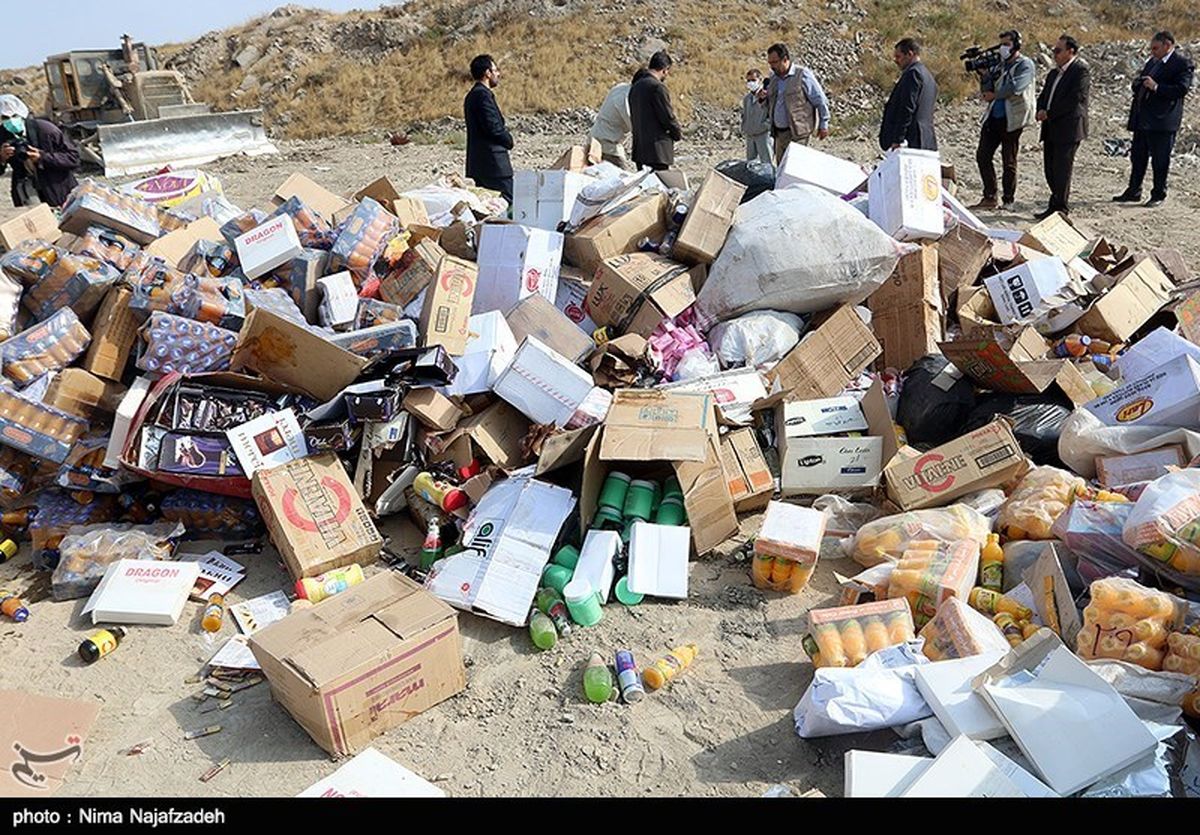 ۵ میلیارد ریال کالای قاچاق در استان گلستان امحاء شد