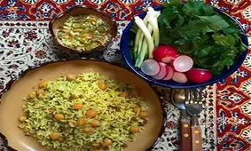 طرز تهیه نخودپلو