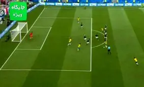 گل اول برزیل به مکزیک