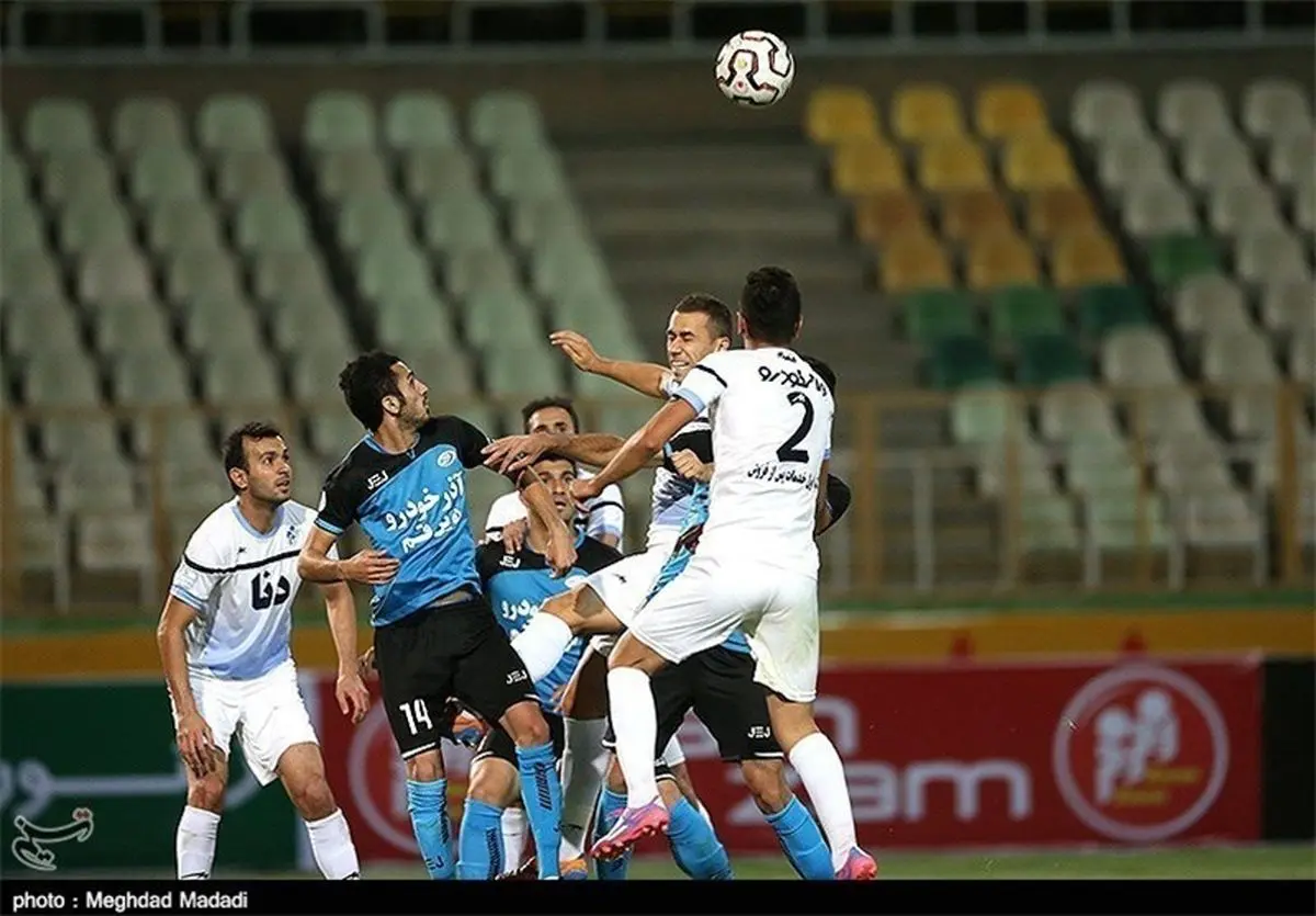 صبای قم و پیکان با تساوی بدون گل به رختکن رفتند