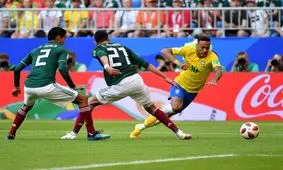 صعود برزیل در شب گلزنی نیمار