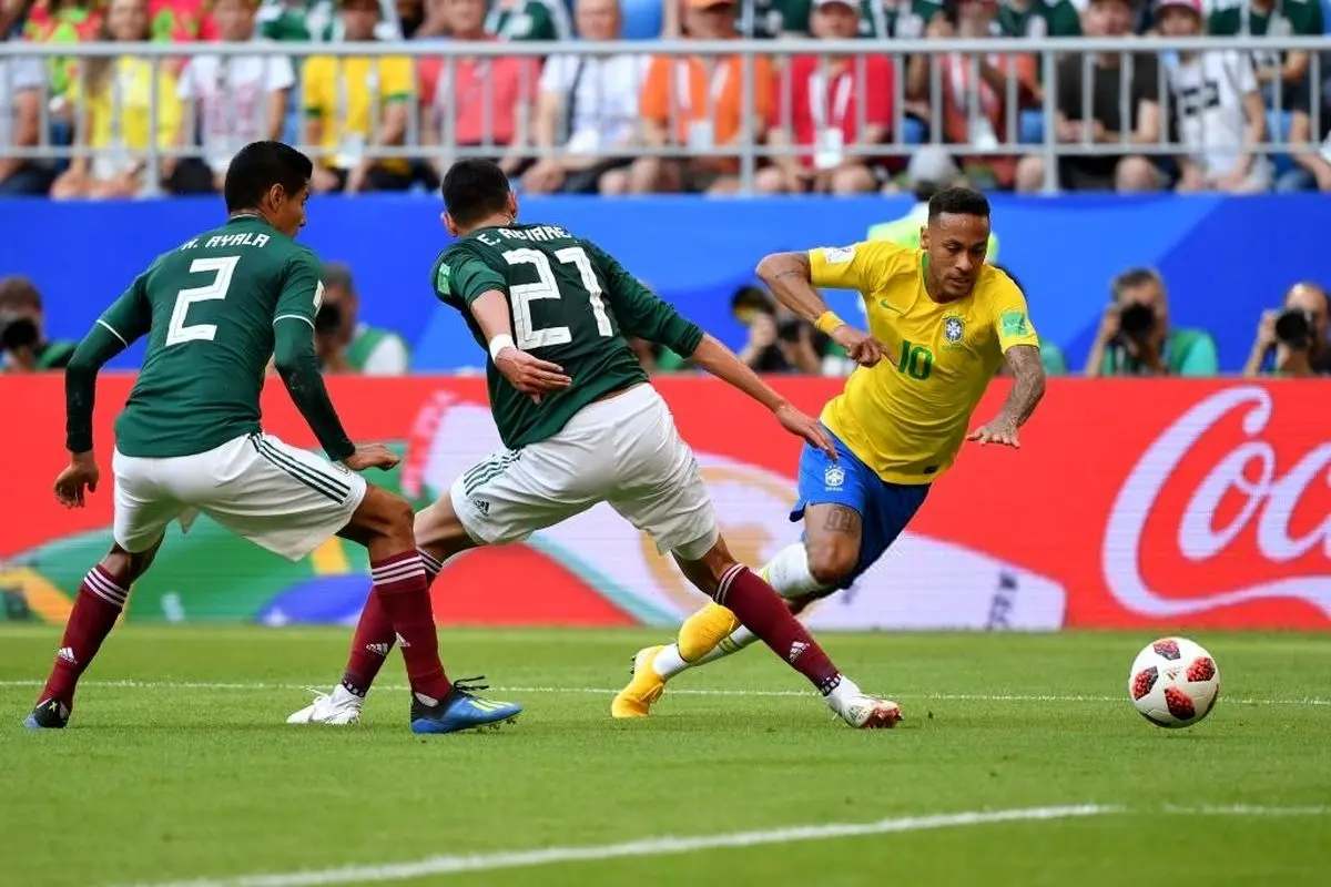 صعود برزیل در شب گلزنی نیمار