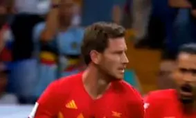 گل اول بلژیک به ژاپن با ضربه سر فرتونگن